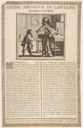 Liebesbrief des Kapitäns, ca. 1636