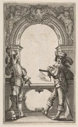 Frontispiz zu Les Gardes Françaises, 1632