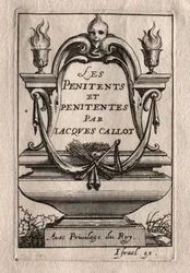 Les Pénitents: Frontispiz