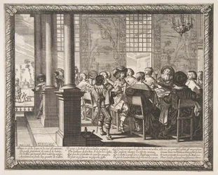 Das Festmahl für die Rückkehr des verlorenen Sohnes, ca. 1636