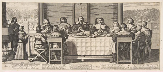 Der Segen am Tisch, ca. 1635