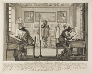 Der Graveur und der Radierer