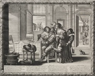 Der verlorene Sohn: Ausschweifendes Leben, 1635
