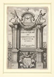 Titelseite von Theologicarum ac Cardinalium Virtutum Icones