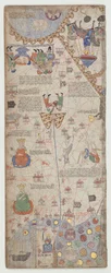 Katalanischer Atlas, Blatt 11, 1375