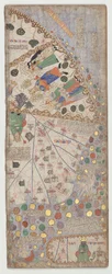 Katalanischer Atlas, Blatt 12, 1375