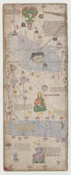 Katalanischer Atlas, Blatt 9, 1375