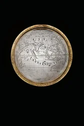 Zwei außergewöhnliche terrestrische und himmlische Globen, unterstützt von Herkules und Atlas, Augsburg, 1697-99