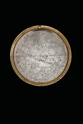 Zwei außergewöhnliche terrestrische und himmlische Globen, unterstützt von Herkules und Atlas, Augsburg, 1697-99