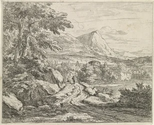 Weg entlang der Felsen
Landschaften (Serientitel)