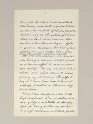 Autographes Manuskript von Lincolns Wahlsieg-Rede als Präsident, gehalten in Washington D.C., aus dem Fenster des Weißen Hauses am Abend des 10. November