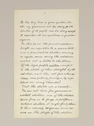 Autographes Manuskript von Lincolns Wahlsieg-Rede als Präsident, gehalten in Washington D.C., aus dem Fenster des Weißen Hauses am Abend des 10. November