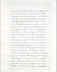 Autographisches Manuskript von Lincolns letzter Ansprache als Präsident, gehalten in Washington, D.C., aus dem Fenster des Weißen Hauses am Abend des 11. April 1865