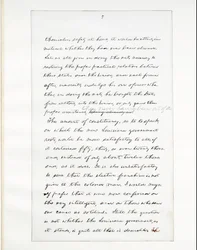 Autographes Manuskript von Lincolns letzter Rede als Präsident, gehalten in Washington D.C., aus dem Fenster des Weißen Hauses am Abend des 11. April