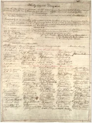 Kongresskopie der Dreizehnten Änderungsresolution, 1. Februar 1865