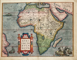 Eine neue Karte von Afrika