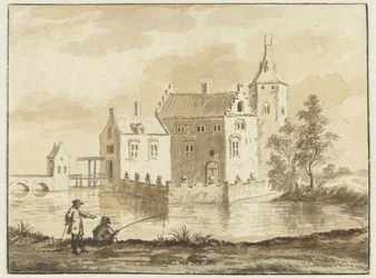 Das Haus Munniekenhof bei dem Dorf Grijpskerk in Walcheren