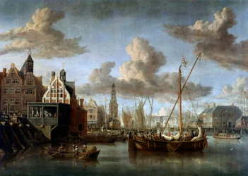 Der Hafen von Amsterdam