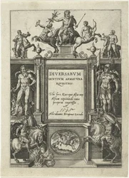 Titelblatt für Omnium pene Europae, Asiae, Aphricae, Americae gentium habitus