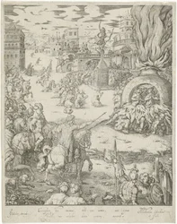 Schadrach, Meschach und Abednego im Feuerofen