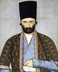 Porträt von Imad al Daulah, Imam Quli Khan, um 1855-1860