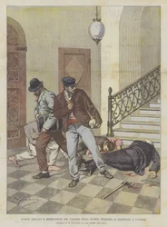 Kühner Überfall und Raub des Kassierers der Bergbaugesellschaft von Malfidano in Cagliari