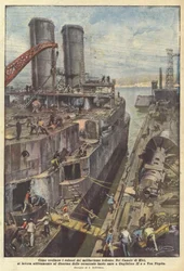 Wie die Kolosse des deutschen Militarismus zusammenbrechen