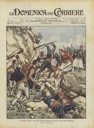 Zwischen Bulgaren und Griechen, eine bulgarische Bande von griechischen Banden bei Saloniki massakriert