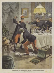 Die intimen Dramen, ein französischer Kapitän versucht, General Oudard zu töten