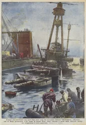 Das Meer gibt ein Schiff nach sieben Jahren zurück