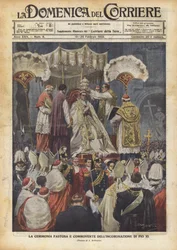 Die prächtige und bewegende Krönungszeremonie von Pius XI.