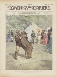 Der Kampf Des Prinzen Von Molfetta Mit Einem Bären