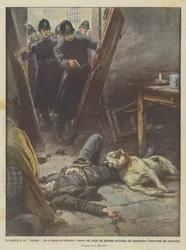 Die Treue eines Bulldogs, der sich vergiften lässt und auf dem Körper seines Besitzers stirbt, anstatt