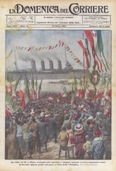 Der Besuch des Königs in Fiume