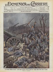 Die siegreiche französische Offensive