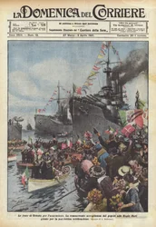 Die Feierlichkeiten in Triest zur Annexion