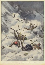 Die winterlichen Gefahren des Berges