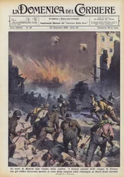 Die Nächte von Madrid am Vorabend des Falls