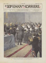 Modena, Die Verleihung Der Medaille An Schwester Celeste, Eine Heldin Der Nächstenliebe