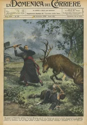 In der Nähe von Port-Louis, der Hauptstadt der Insel Mauritius im Indischen Ozean, griff ein Hirsch an