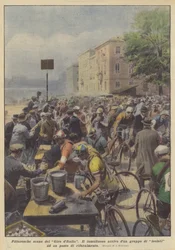 Malerische Szenen des Giro d