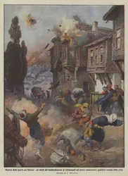 Wiederaufnahme des Krieges auf dem Balkan, die Auswirkungen des Bombardements von Adrianopel auf die Armen