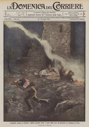 Tragisches Gewitter in Brianza, tödliche Blitzeinschläge auf den Ruinen des Turms von Broncino in der Nähe von Erba