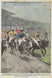 Ein kurioses traditionelles Schauspiel