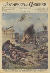 Ein arabischer Stamm im Gebiet von Aden, der sich dem Bau einer Straße widersetzte...