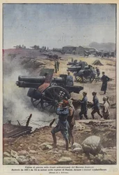 Kriegsvision an der Nordfront des französischen Marokko