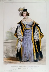 Marie Dorval in der Rolle der Marion Delorme von Victor Hugo