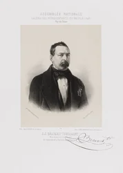 Nationalversammlung, Galerie der Volksvertreter - Toussaint Bravard (Puy-de-Dôme)