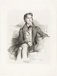 Porträt von Franz Liszt