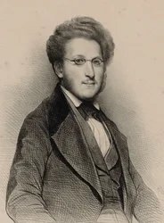 Porträt des Geigers und Komponisten Heinrich Panofka 1807-1887, 1840